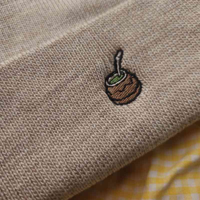 Gorro Beanie -Matecito natural- miniatura 2