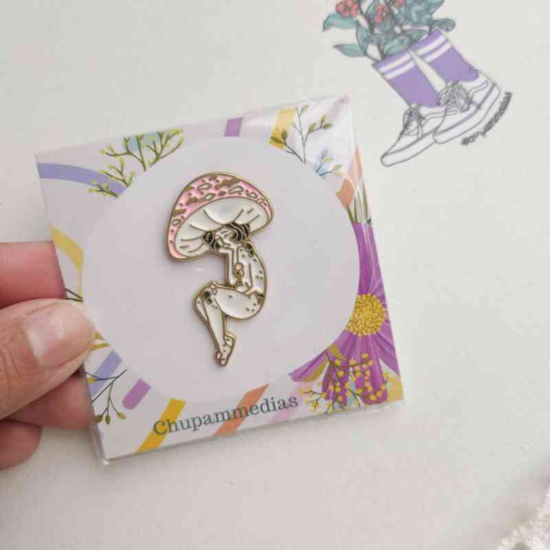 Pins cabeza de hongo miniatura 1