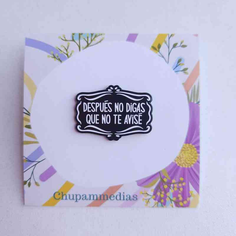 Pins - Yo te avisé miniatura 1