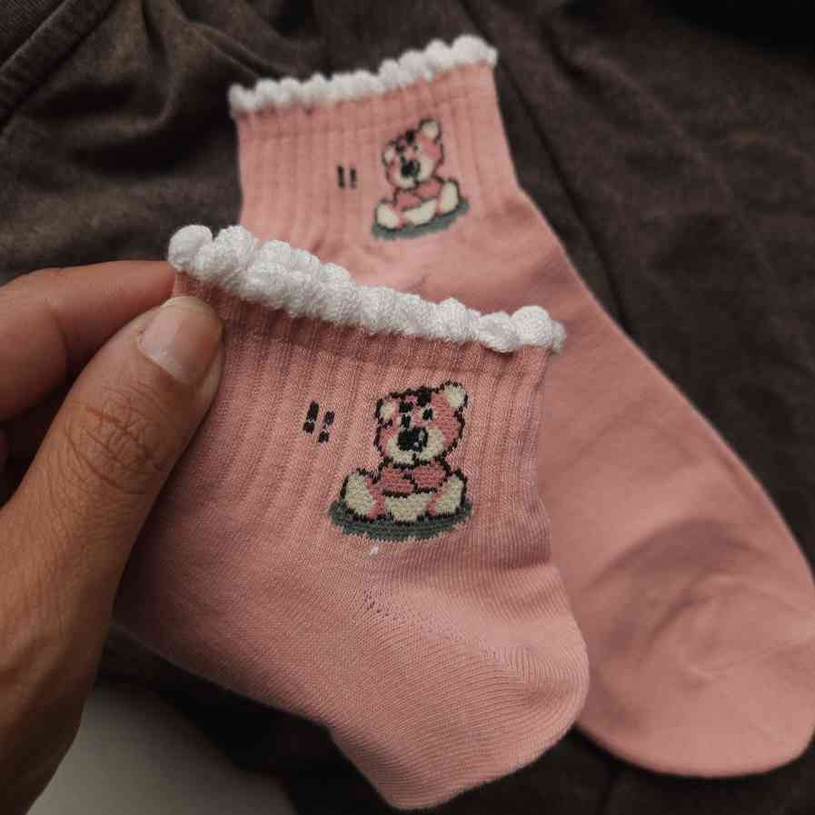 Soquete Oso Rosa miniatura 1