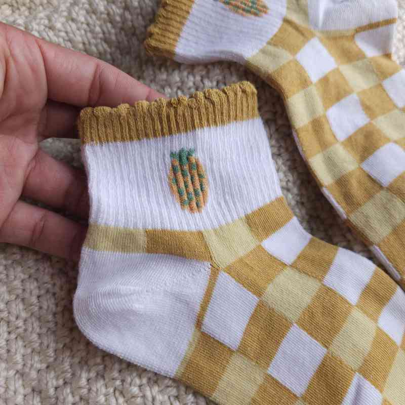 Soquete Piña damero miniatura 1
