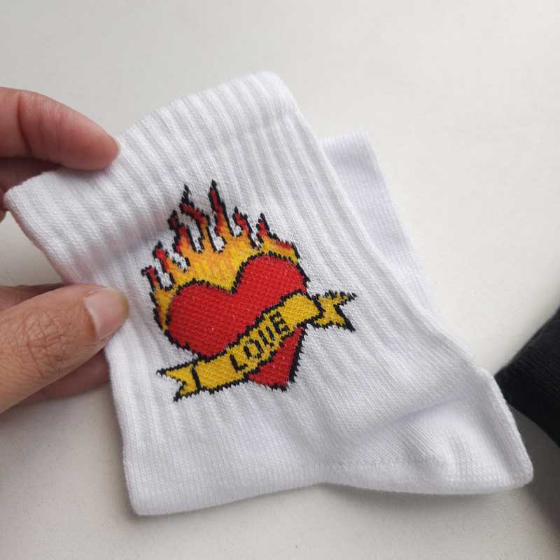Tenis Diseño Blanca - Love Fuego Blanca