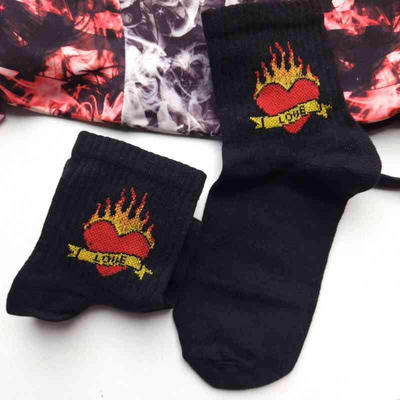 Tenis Diseño Negra - Fuego Love Negro