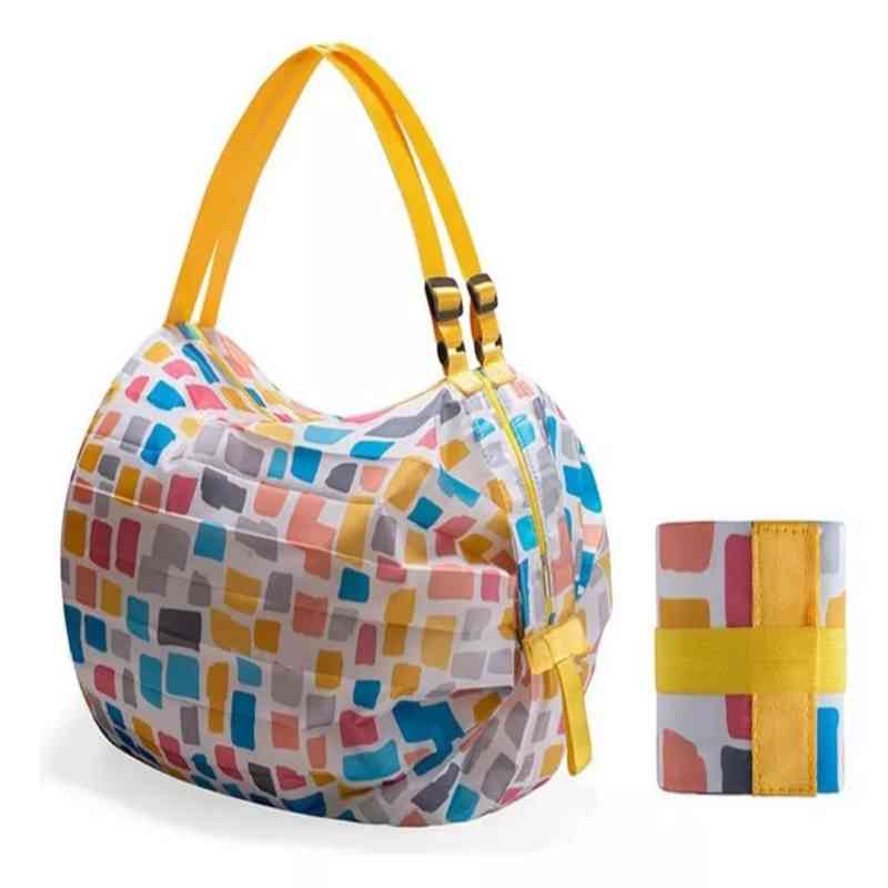 Bolso Plegable Cuadrados