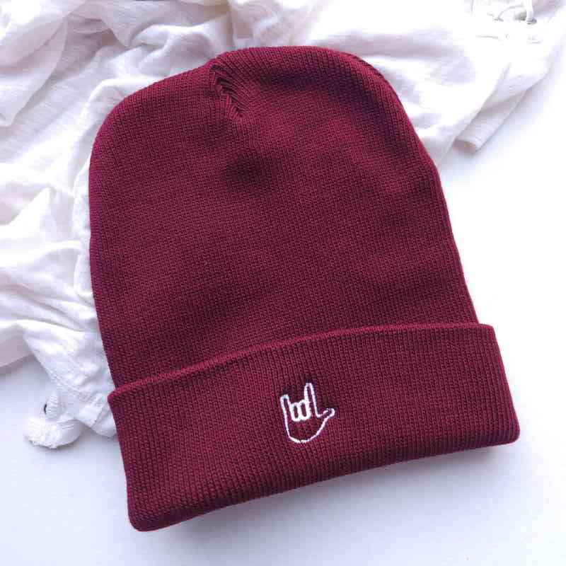 Gorro Amor Bordó