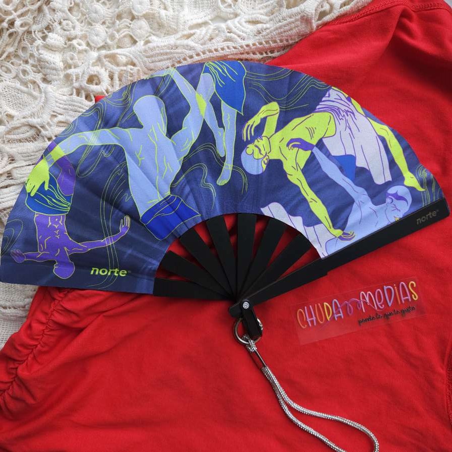 Abanico pocket - Cuerpos Neón