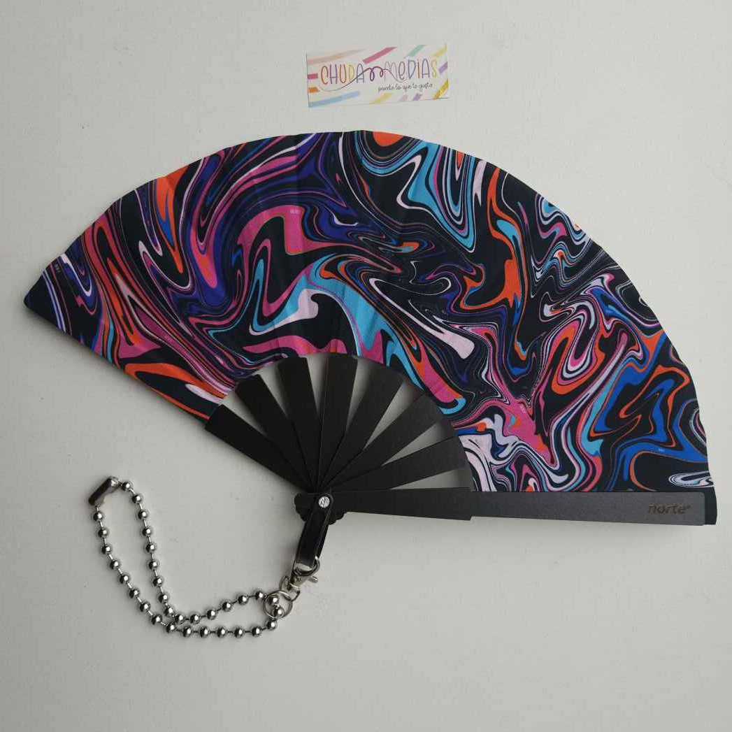 Abanico Pocket - Fluir colores-