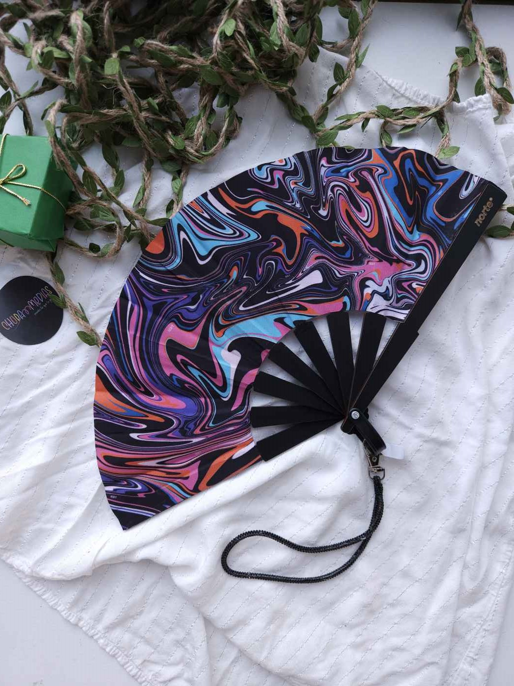 Abanico Pocket - Fluir colores- miniatura 2